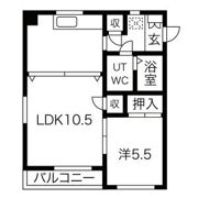第2メゾン高安の間取り画像