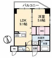 La montagne（ラ モンターニュ）の間取り画像