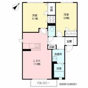 エスベランサ 弐番館の間取り画像