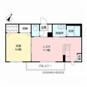 シャーメゾンヴィブレ B棟の間取り画像