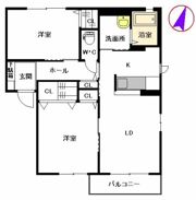 クオリア II棟の間取り画像