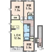 シーニュの間取り画像