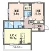 アルバリーニョ日吉 Aの間取り画像
