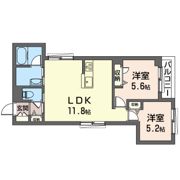 リレアレジデンスの間取り画像