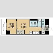 アスコットあすと長町の間取り画像