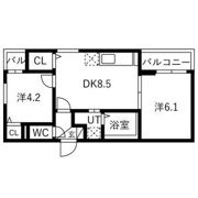 The Residence 大庄西町の間取り画像