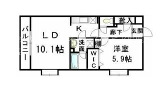 グランデージⅡの間取り画像
