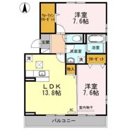 グランビア Cの間取り画像