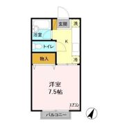 サニーヒルズ薬師台 Aの間取り画像