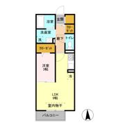 メイサ氷川の間取り画像