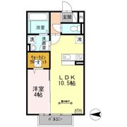 ジュネス Ⅱの間取り画像