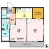 クレール岩瀬の間取り画像