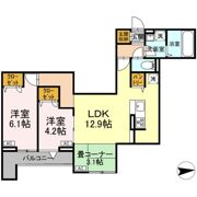 オルテンシアの間取り画像