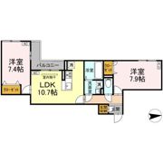 オルテンシアの間取り画像
