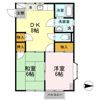 サンハイツ与板の間取り画像