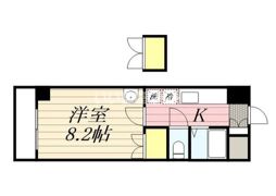 ロイヤル天神南の間取り画像