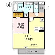 メゾン倉治の間取り画像