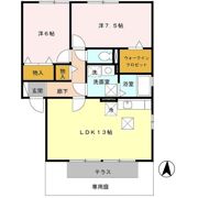 キャトルセゾン A棟の間取り画像