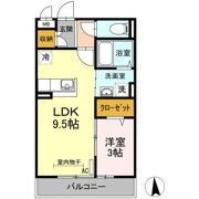 オレンジコートの間取り画像