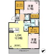 恩田ヒルズの間取り画像
