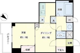 ベルメゾンヒカリの間取り画像