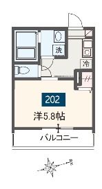 MELDIA稲城の間取り画像