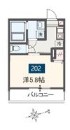 MELDIA稲城の間取り画像