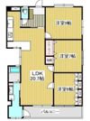 亀井町Tマンションの間取り画像