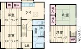 播磨町南大中戸建の間取り画像