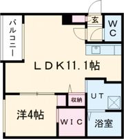 ノルデスタ恵庭の間取り画像