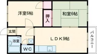 ハイツパークスの間取り画像