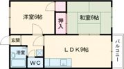 ハイツパークスの間取り画像