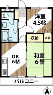 グランデ立川の間取り画像