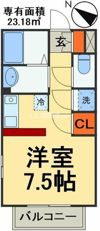オリュンポス稲毛の間取り画像