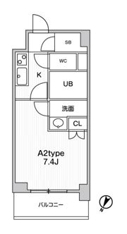 JMFResidence町田の間取り画像
