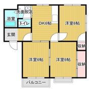 コモンズ原市の間取り画像