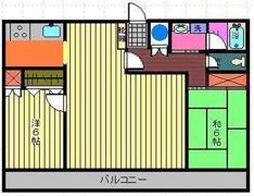 ストークマンション鹿児島の間取り画像