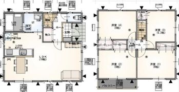 グランソフィア上新郷ヴィレッジ Gの間取り画像