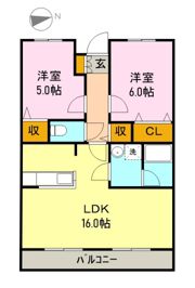サンボナールの間取り画像