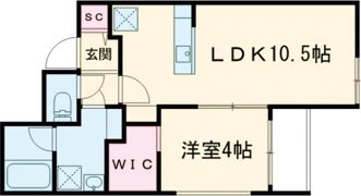 仮)ノルデスタ千歳の間取り画像