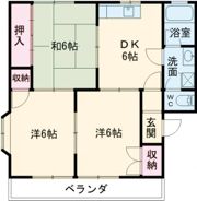 ル・ポルト菅生Bの間取り画像