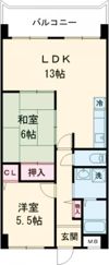グランメェル435の間取り画像