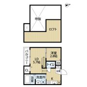 Cielo Garden 折立の間取り画像