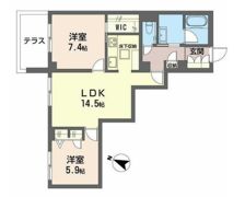 Via Sole 六甲道の間取り画像