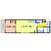 サクシード墨染の間取り画像