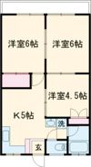 コーポマルニシの間取り画像