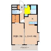 デタント中村の間取り画像