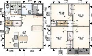 グランソフィア上新郷ヴィレッジ Bの間取り画像