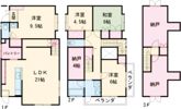 宮地邸の間取り画像