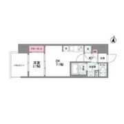 シーズンフラッツ中崎の間取り画像